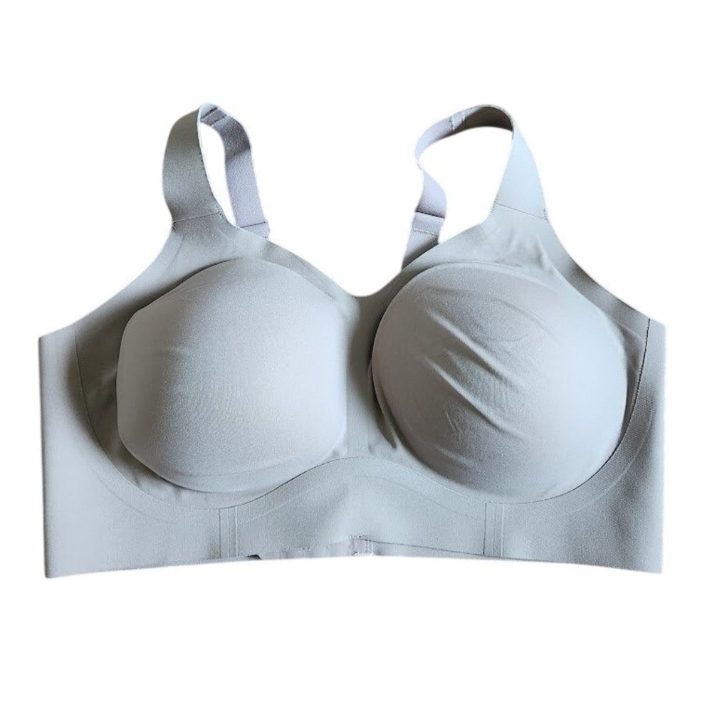 Evelyn Bobbie The Beyond Bra Wireless Seamless Smoothing Beige Size Large